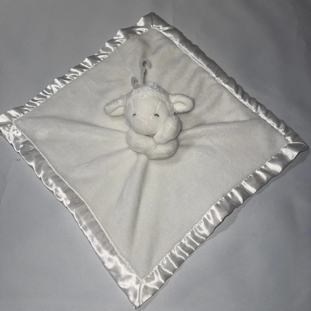 Baby‎ Lovey Security Blanket , White Lamb